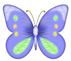 lovely purple butterfly